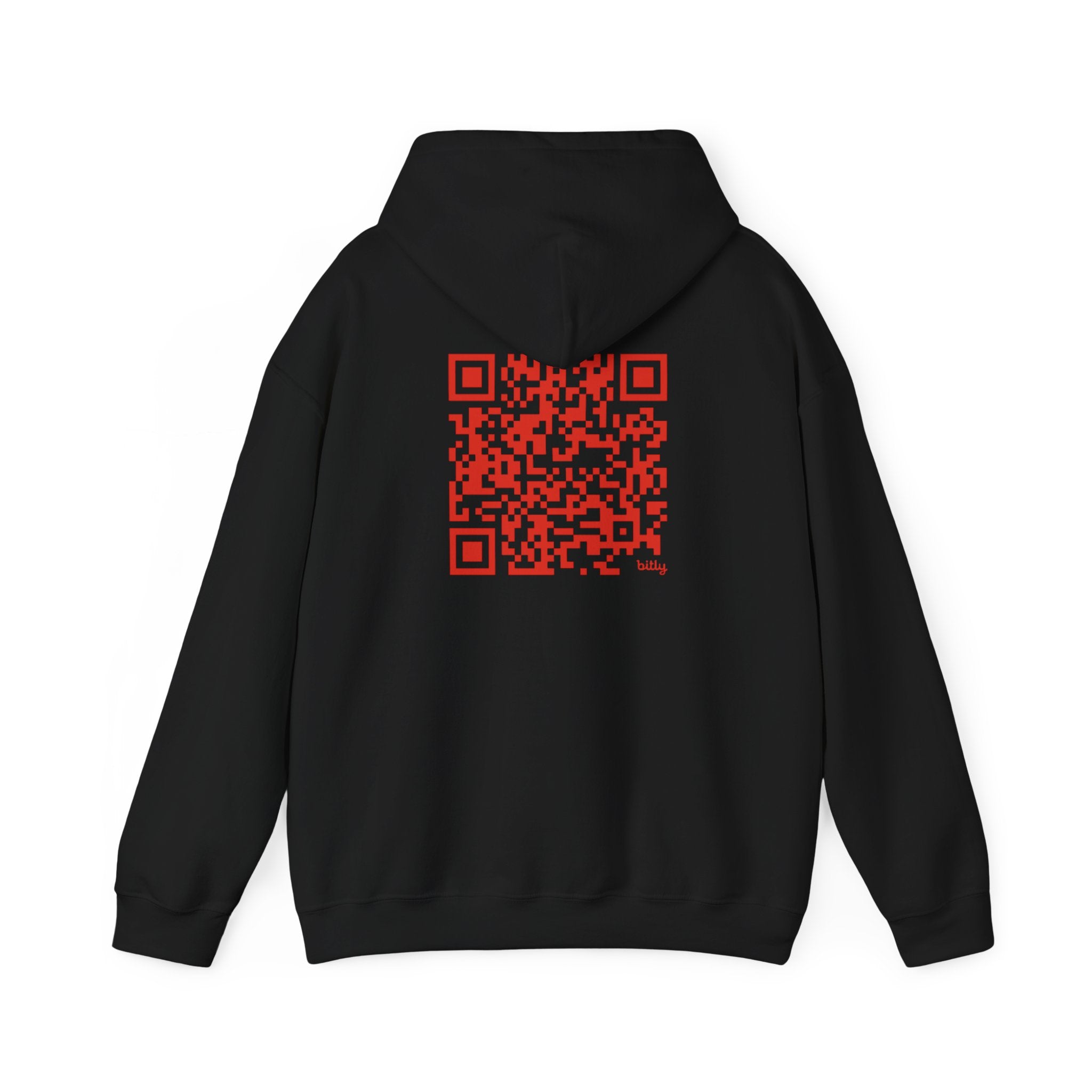 Divine Hooded Sweatshirt with QR code- Unisex