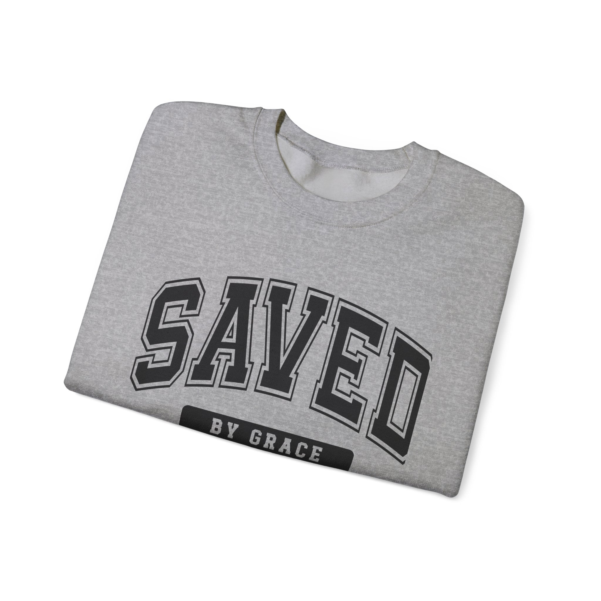 Saved by Grace crewneck Sweatshirt - Unisex