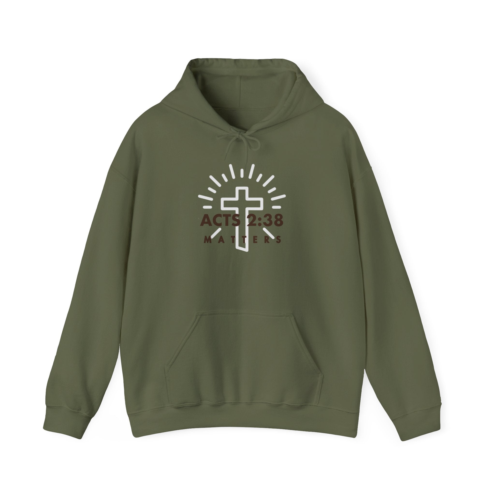 Acts 2:38 Hooded Sweatshirt