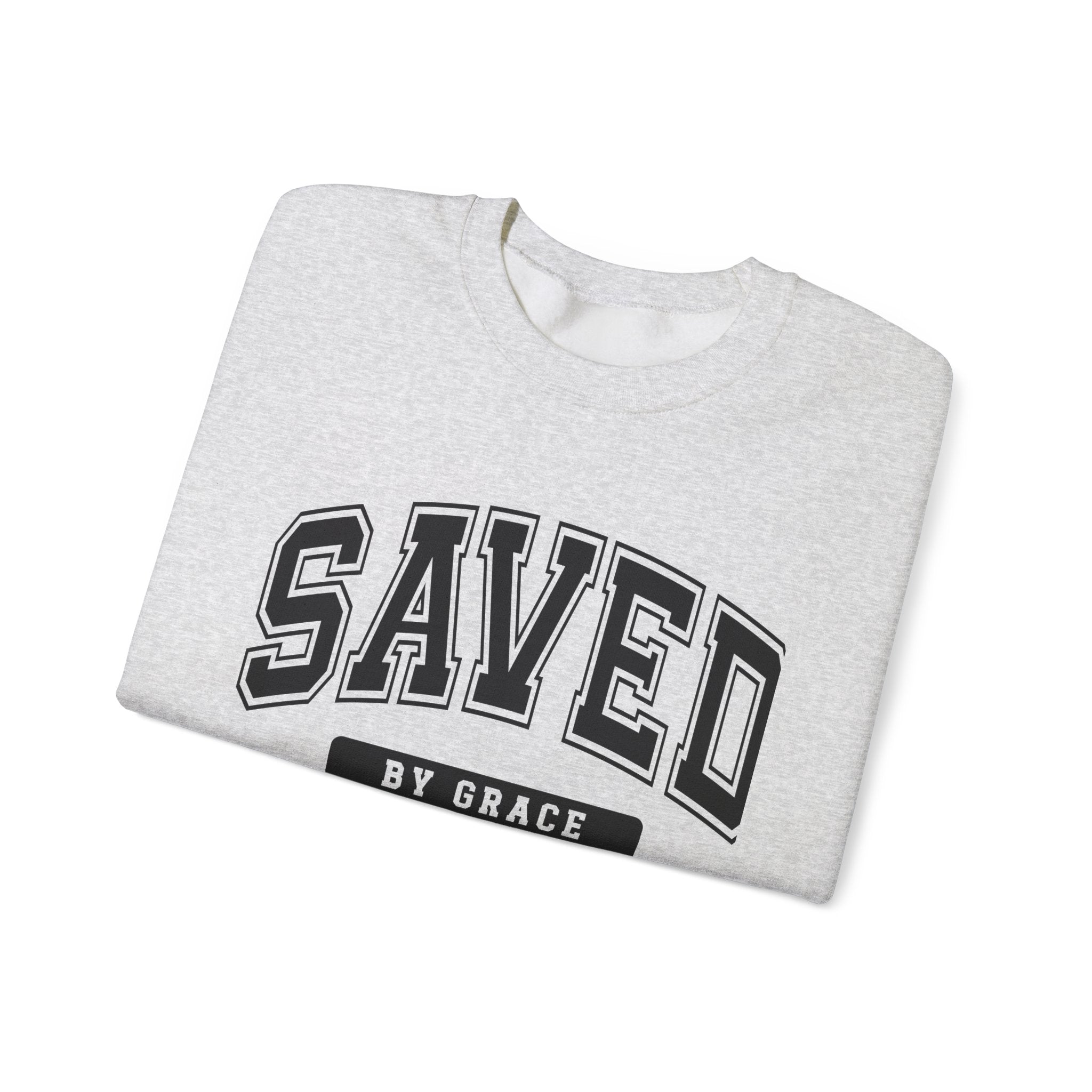 Saved by Grace crewneck Sweatshirt - Unisex