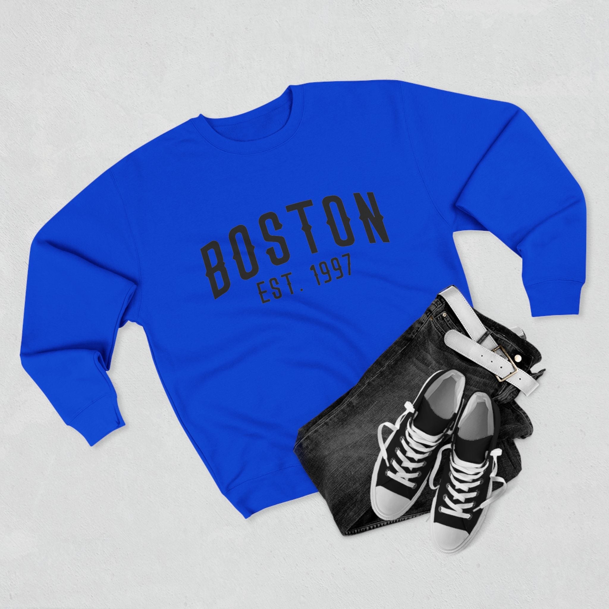 Boston Crewneck Sweatshirt