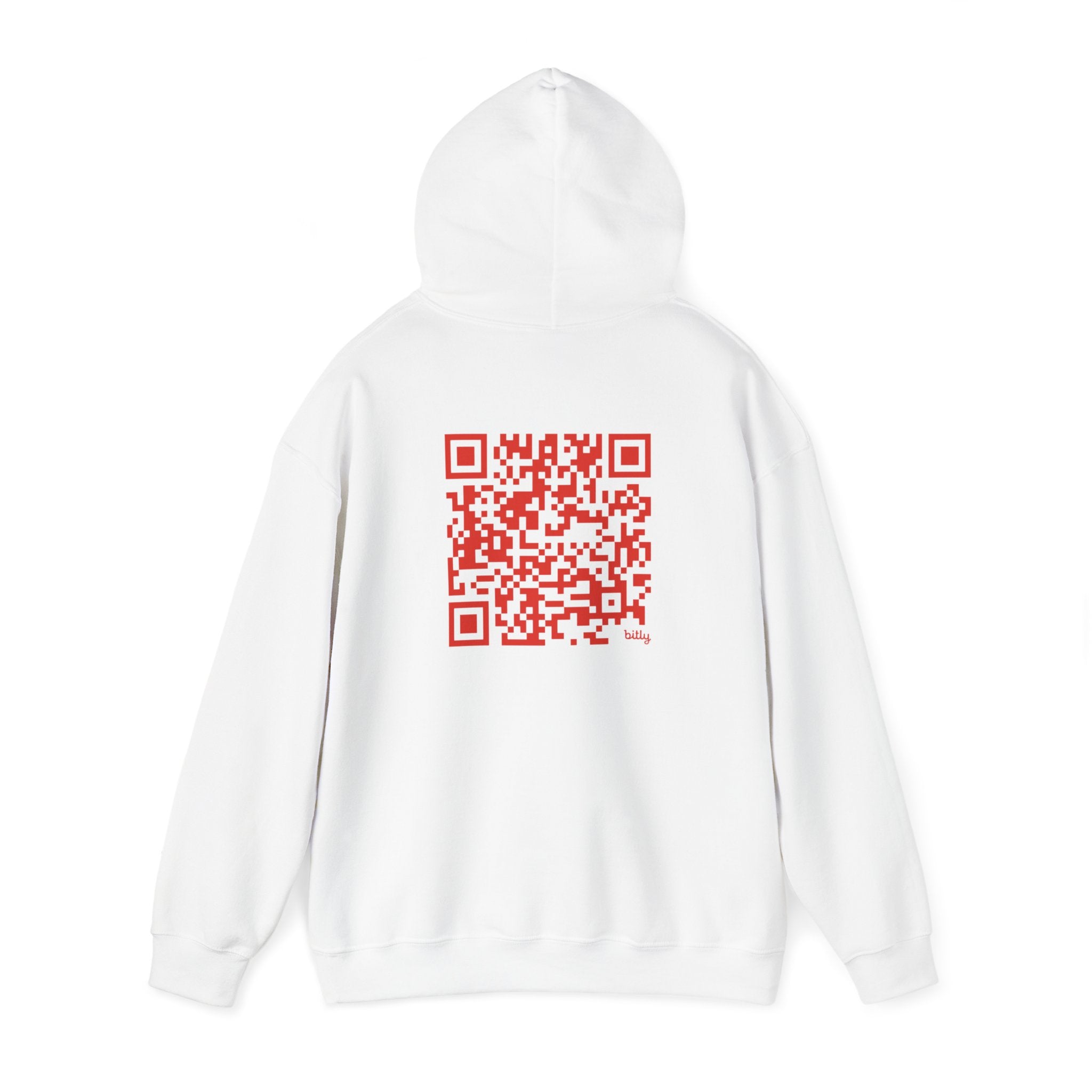 Divine Hooded Sweatshirt with QR code- Unisex