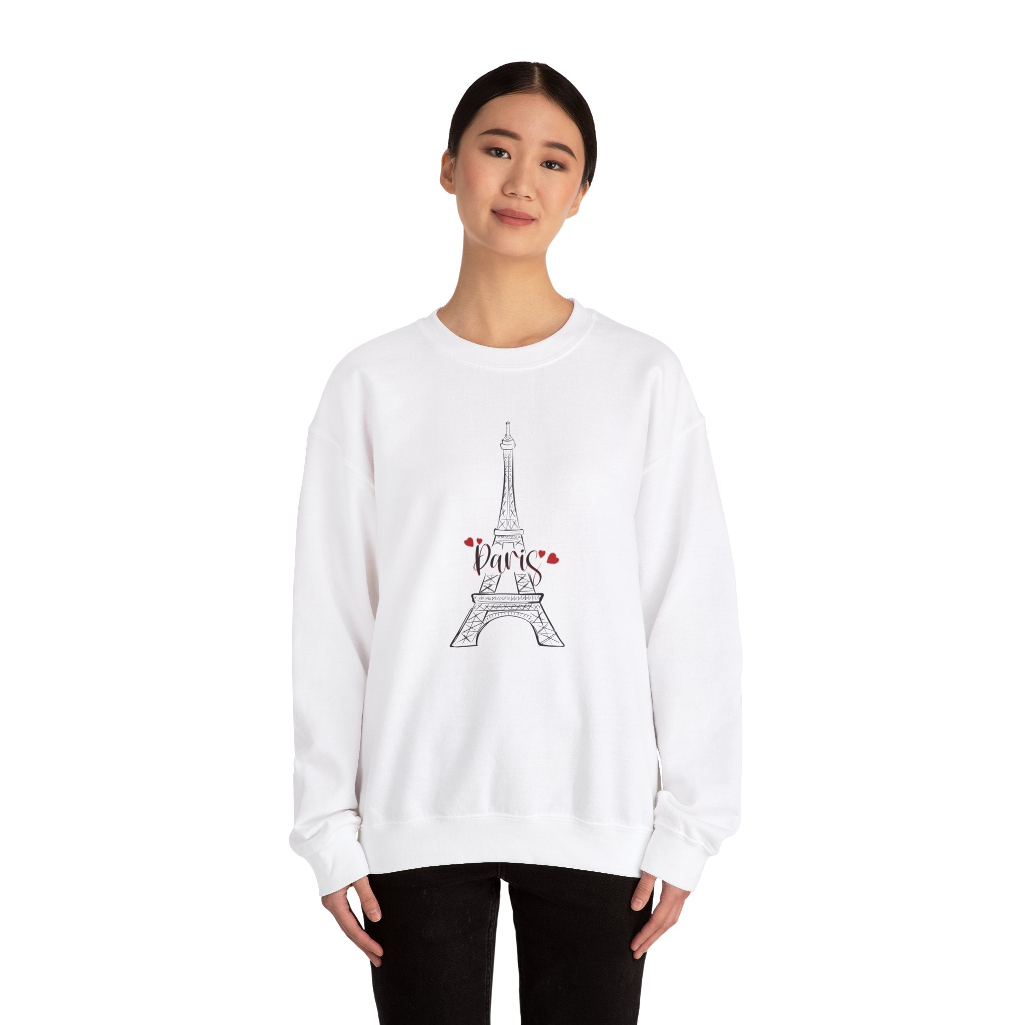 Eiffel Tower crewneck Sweatshirt Unisex