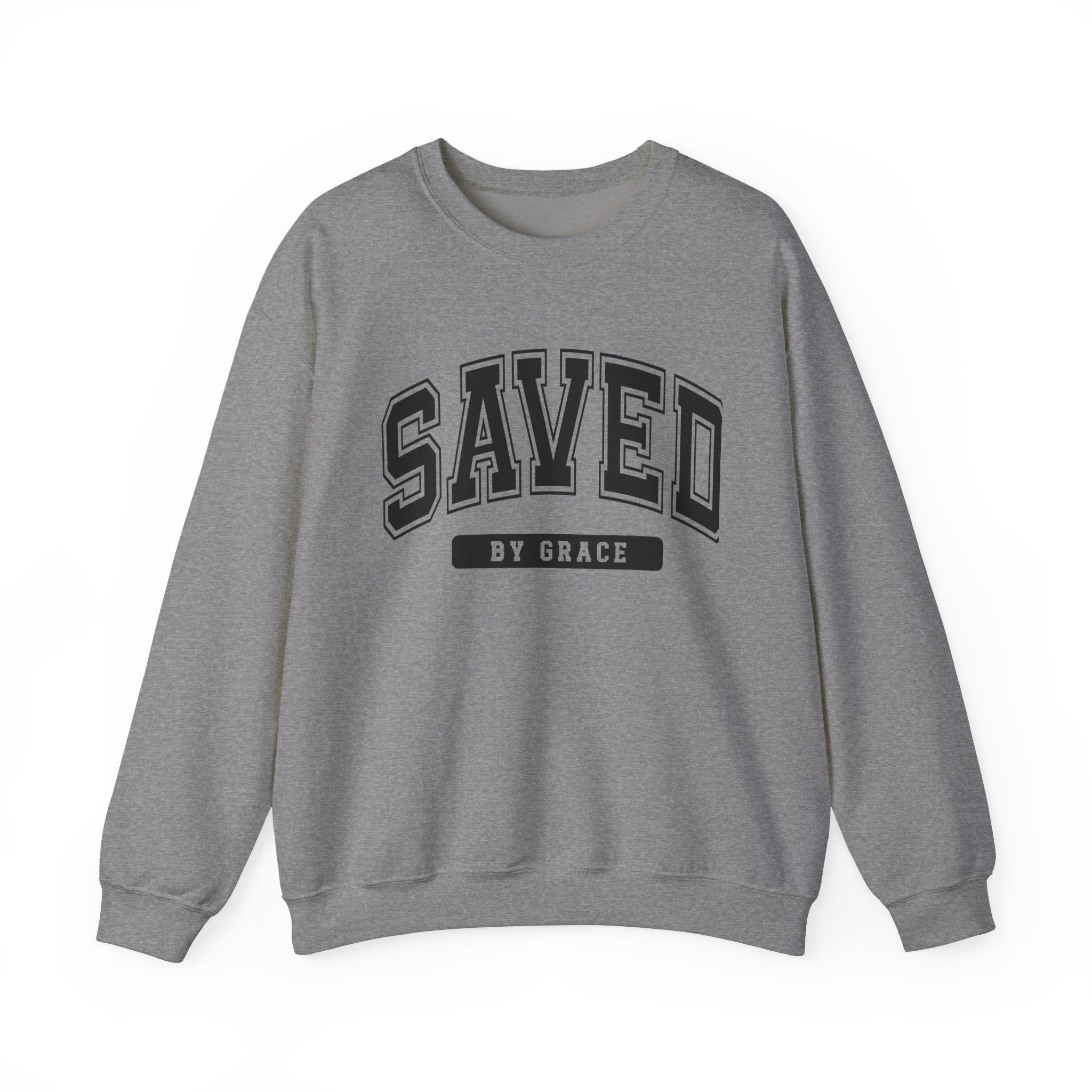 Saved by Grace crewneck Sweatshirt - Unisex