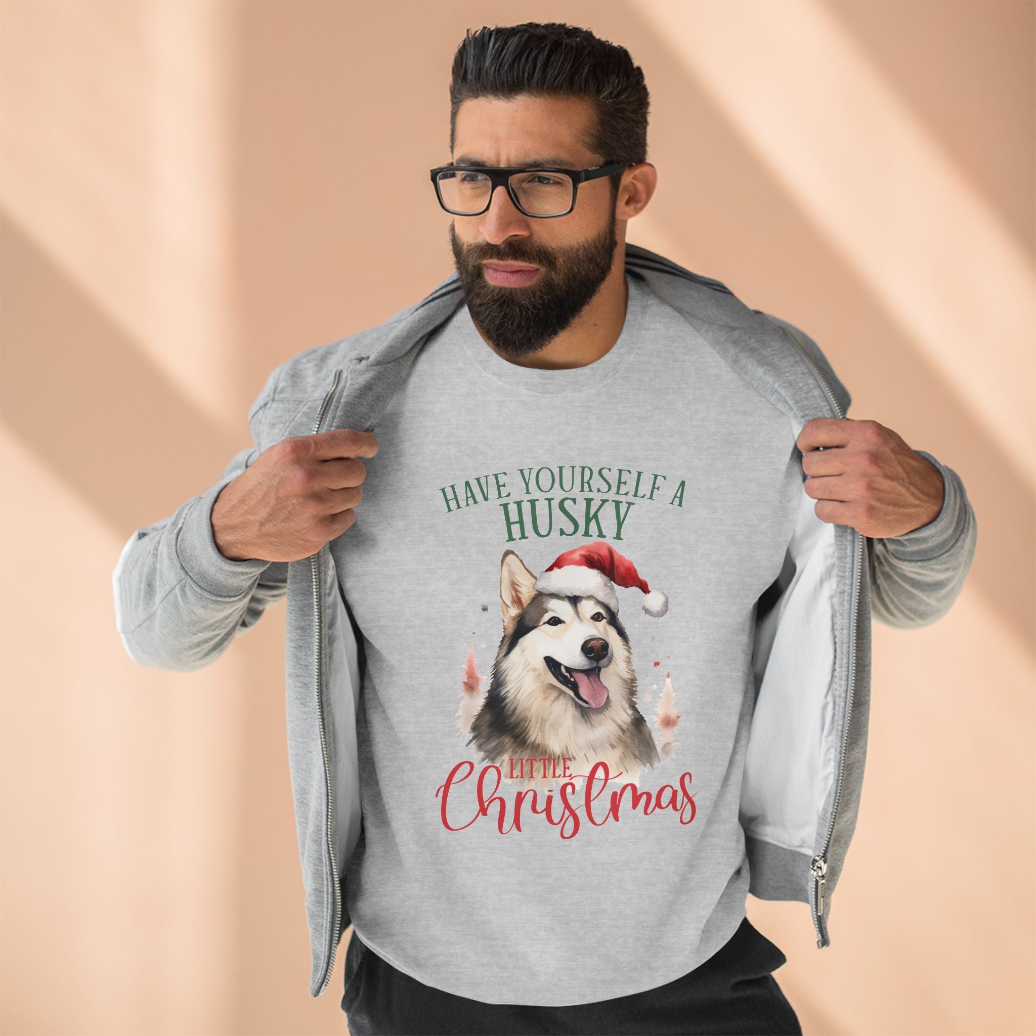 Husky Crewneck Sweatshirt- Unisex