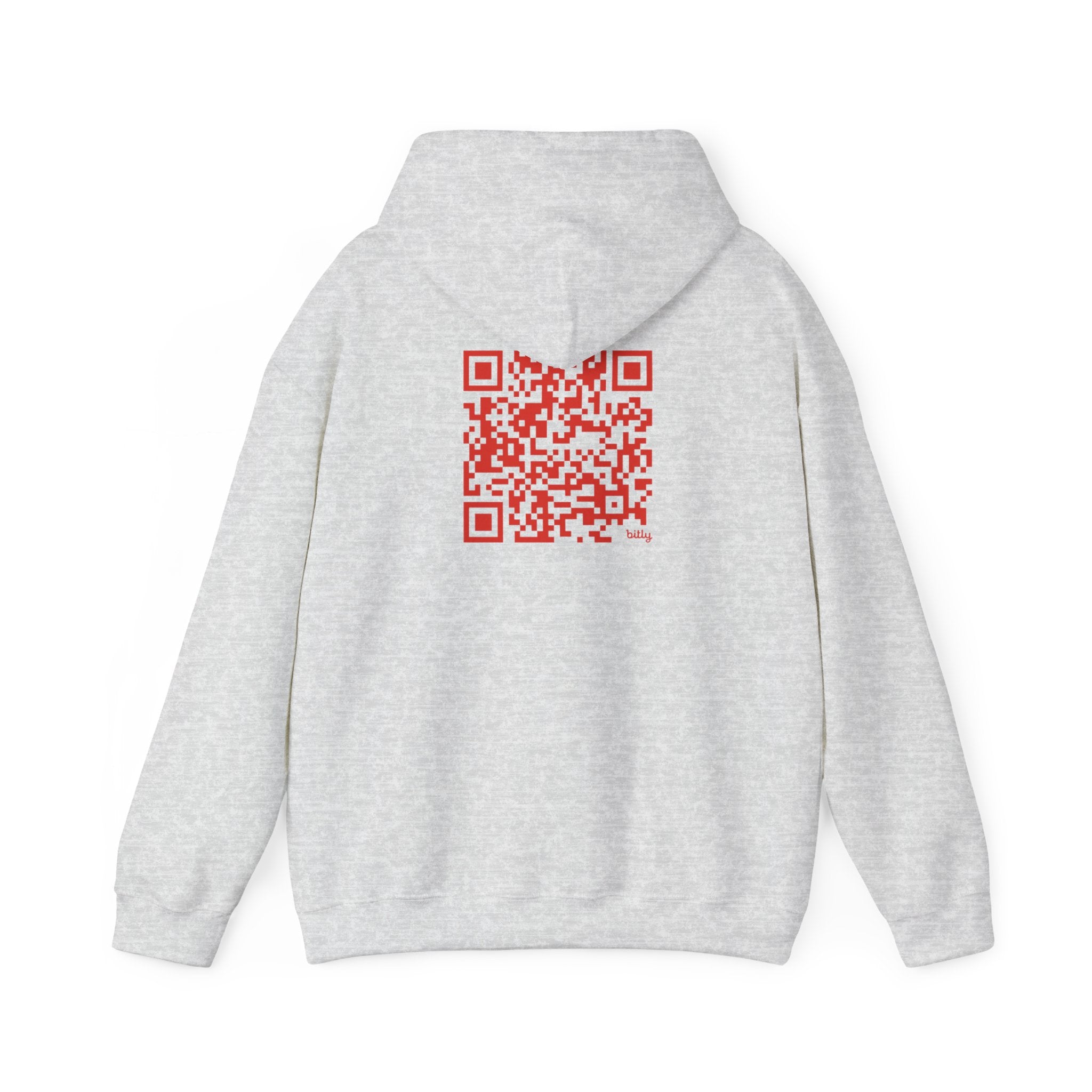 Divine Hooded Sweatshirt with QR code- Unisex