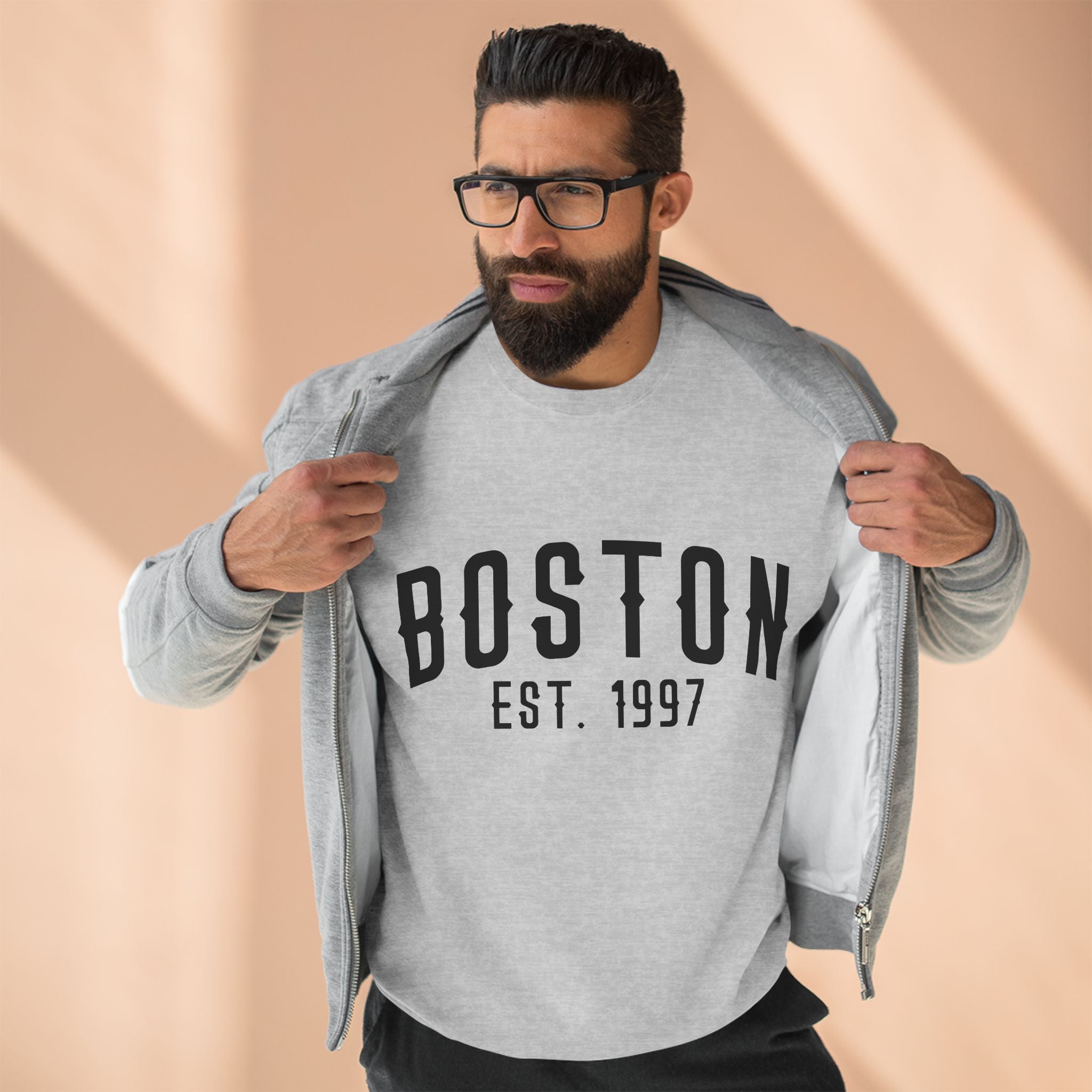 Boston Crewneck Sweatshirt