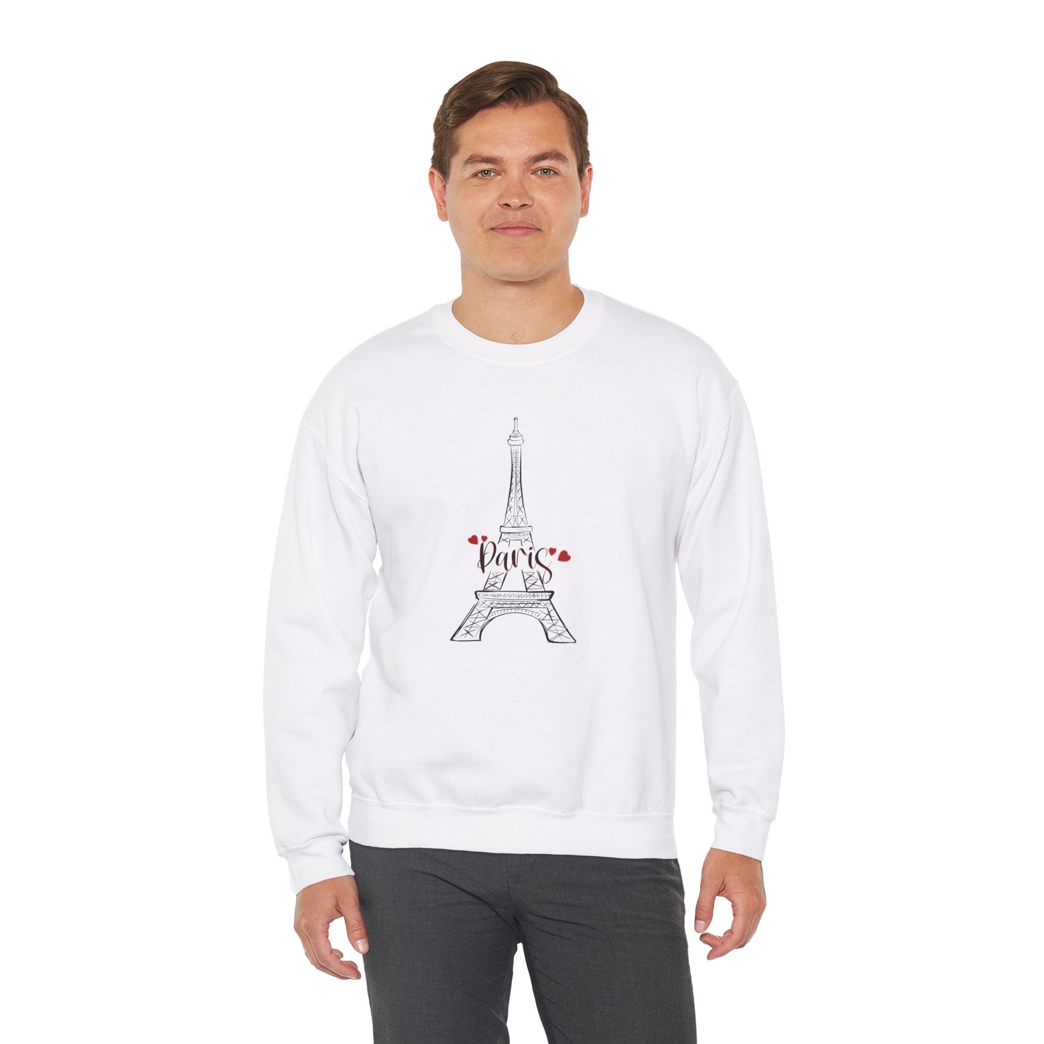 Eiffel Tower crewneck Sweatshirt Unisex