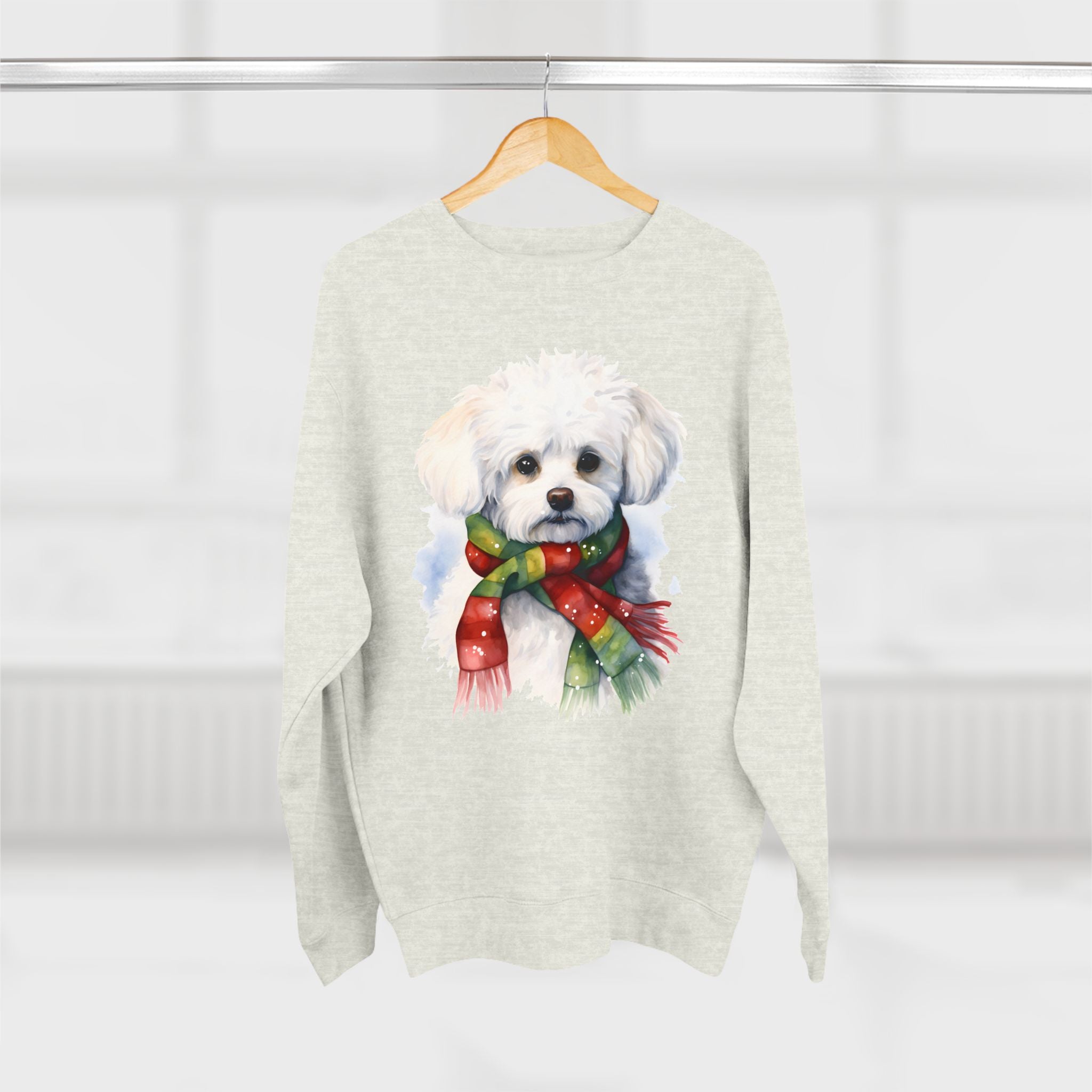 Bichon Crewneck Sweatshirt- Unisex