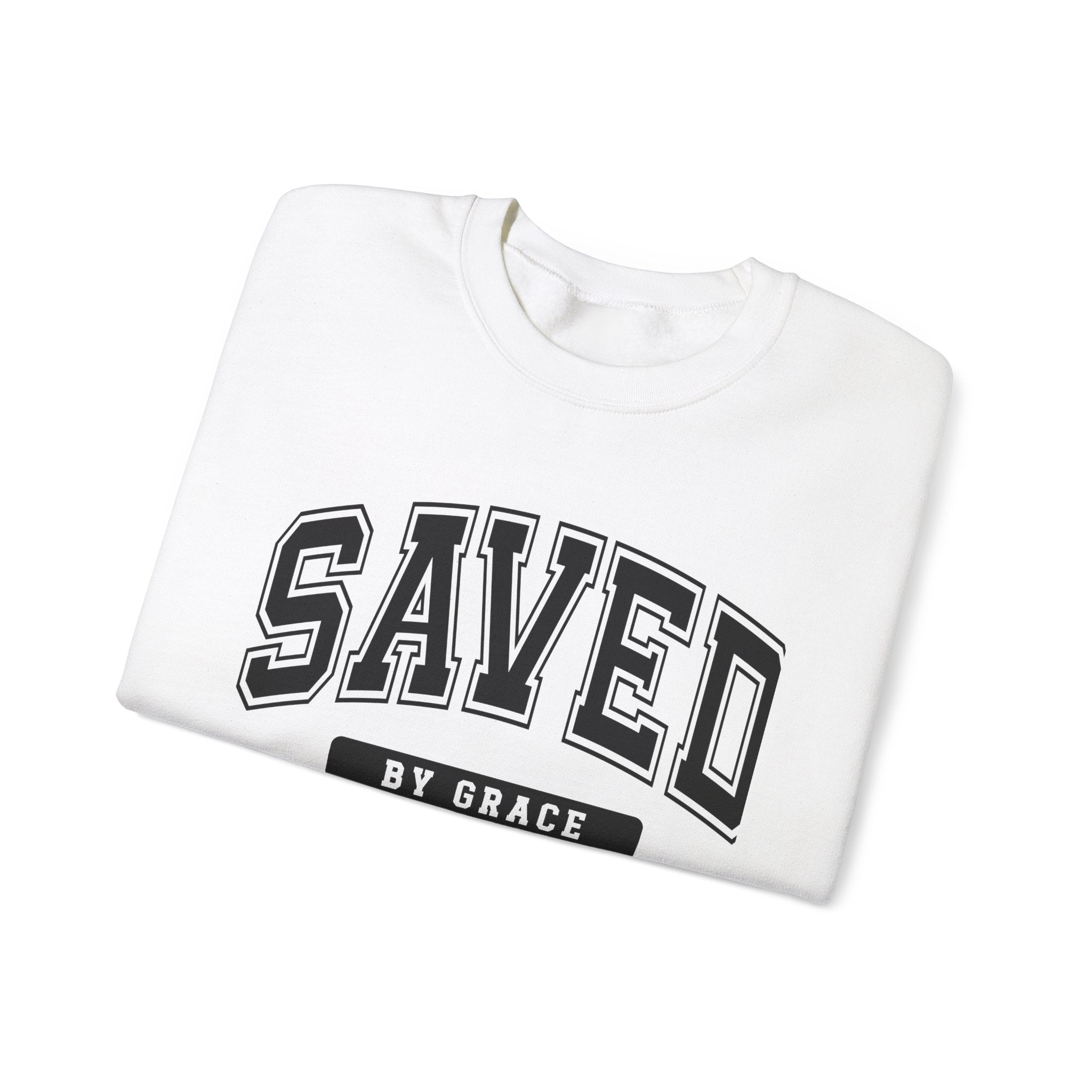 Saved by Grace crewneck Sweatshirt - Unisex