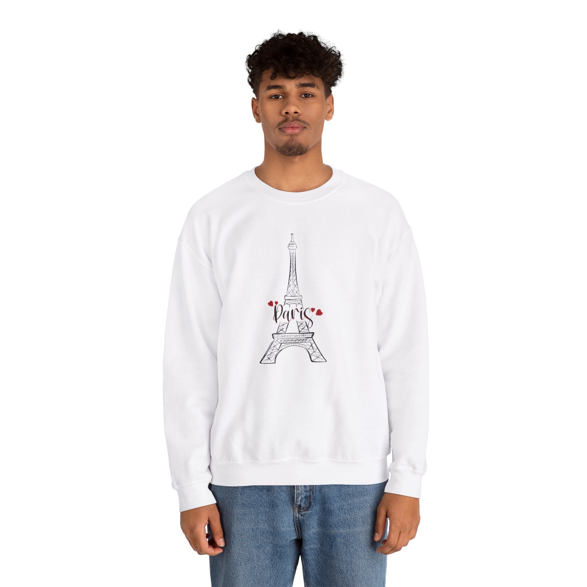 Eiffel Tower crewneck Sweatshirt Unisex