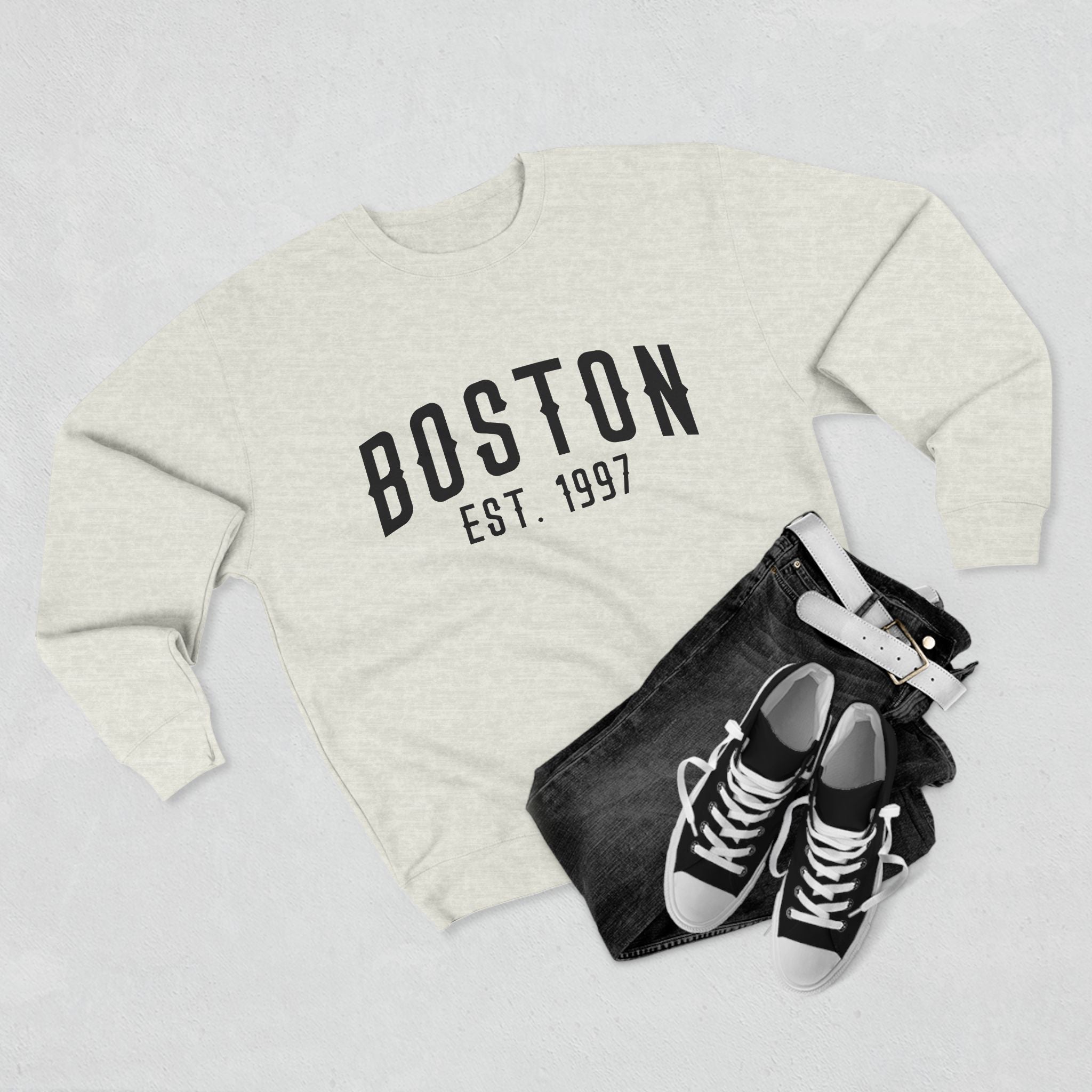 Boston Crewneck Sweatshirt