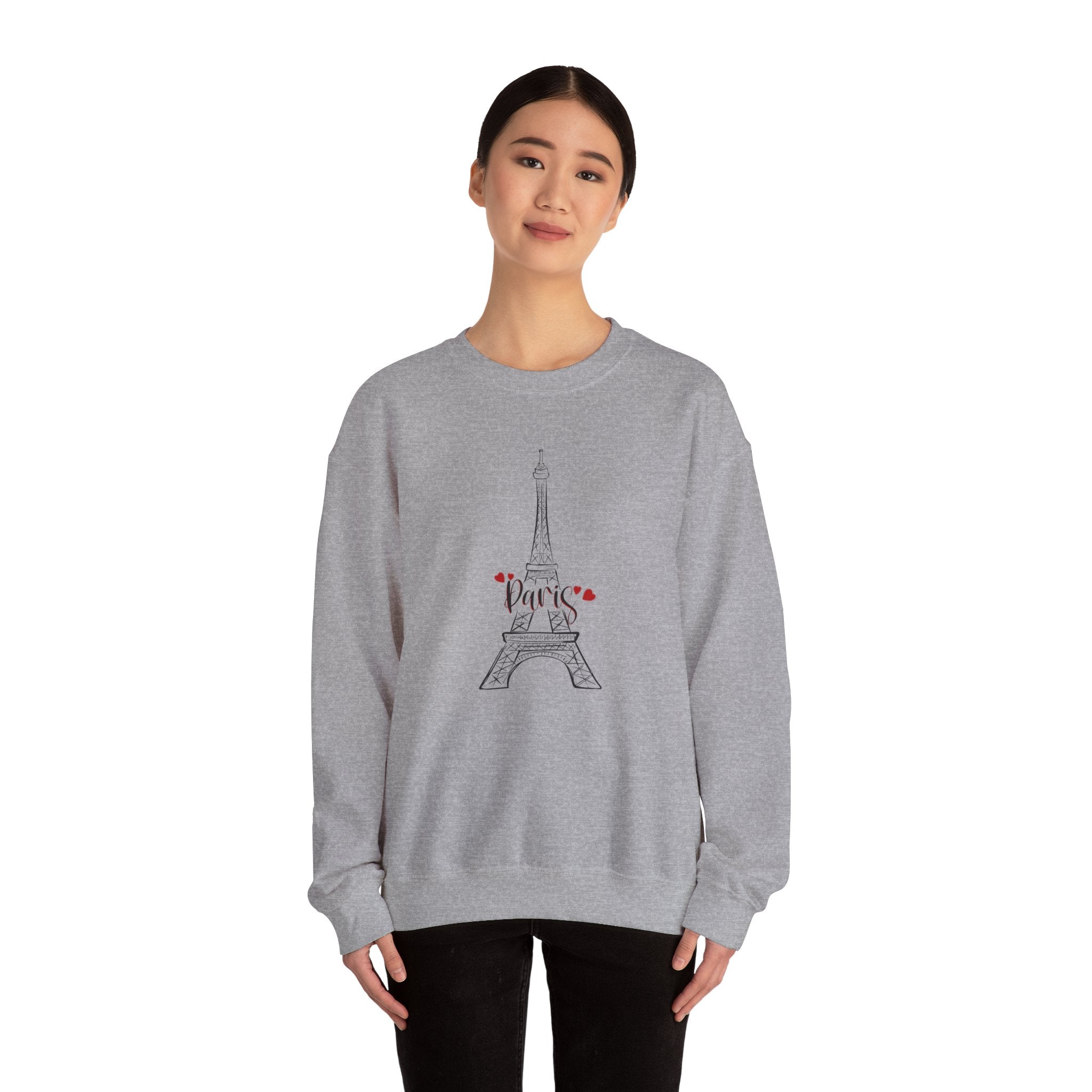 Eiffel Tower crewneck Sweatshirt Unisex