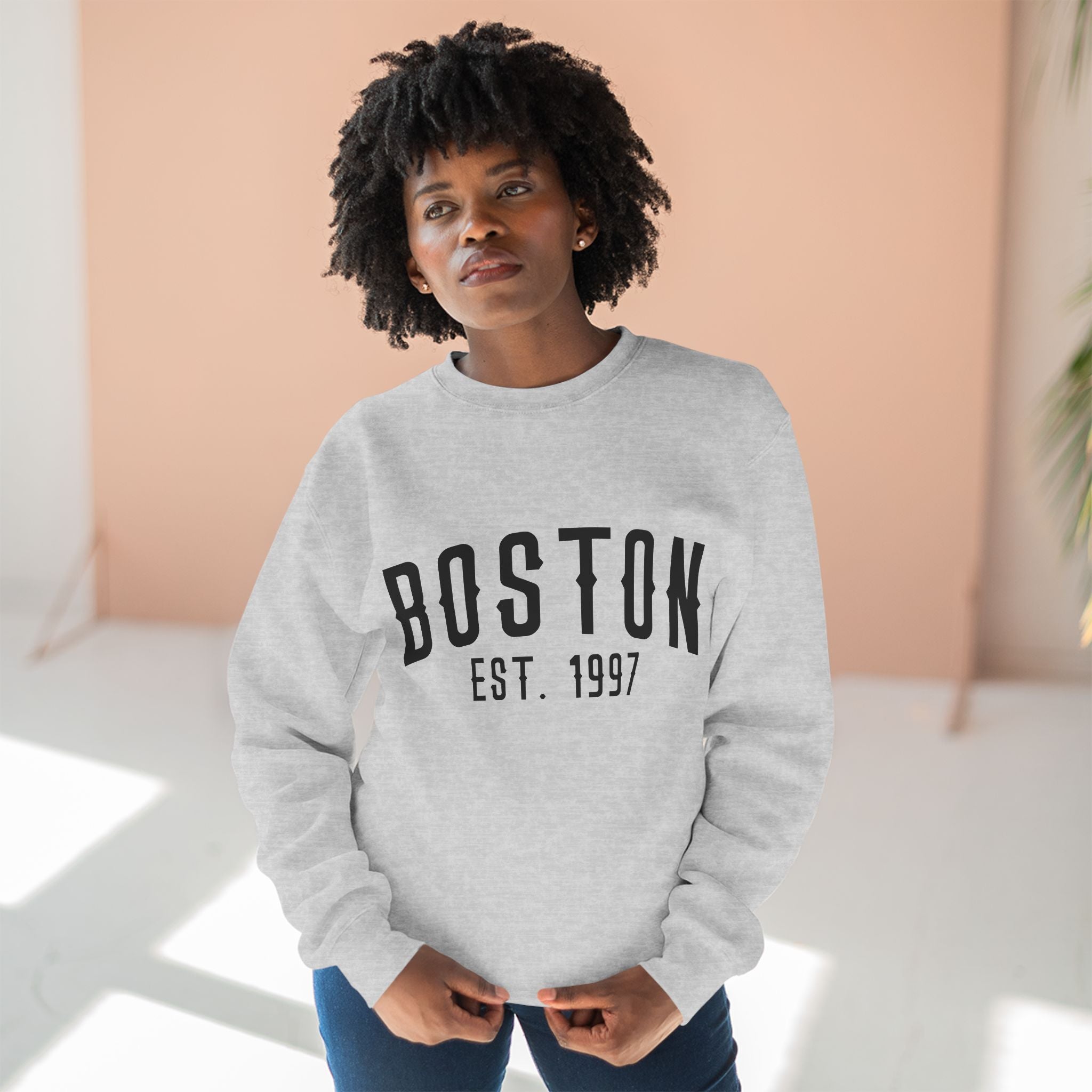 Boston Crewneck Sweatshirt