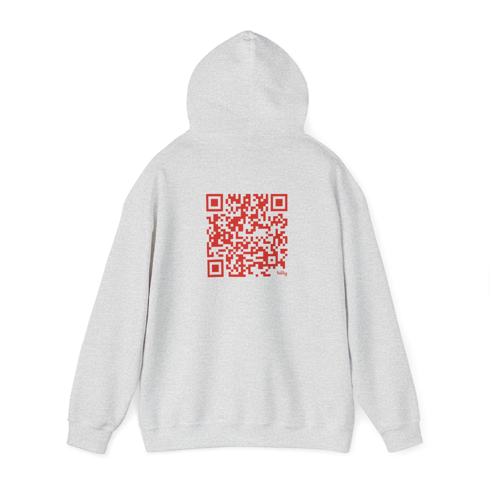 Divine Hooded Sweatshirt with QR code- Unisex