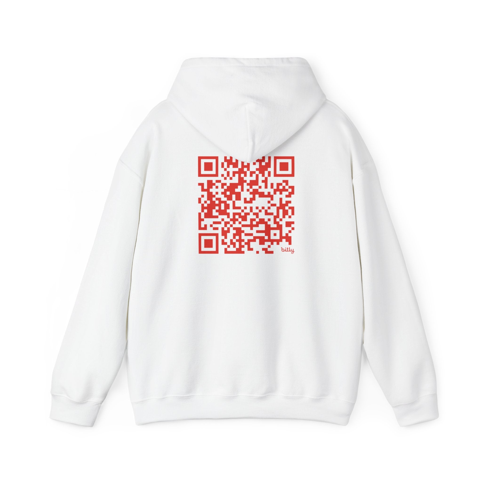 Divine Hooded Sweatshirt with QR code- Unisex