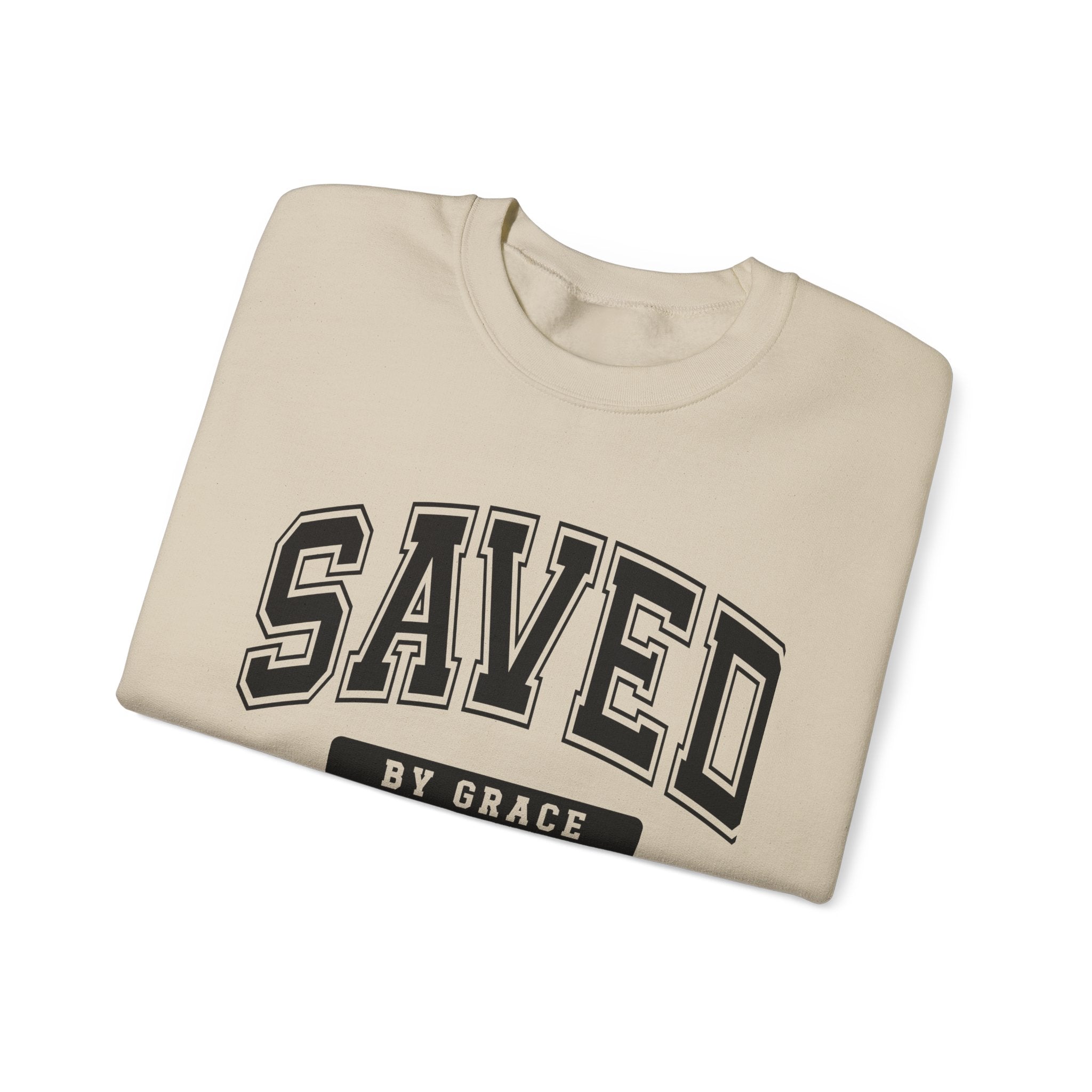 Saved by Grace crewneck Sweatshirt - Unisex